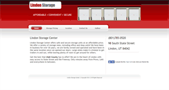 Desktop Screenshot of lindonstorage.com